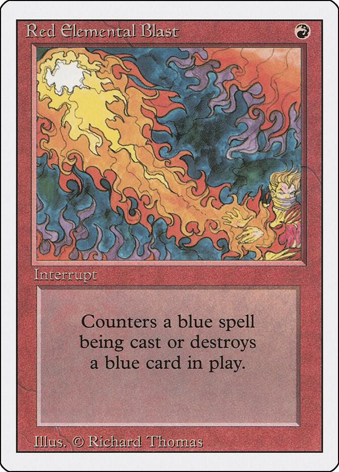 Red Elemental Blast 171/306 (Revised Edition)  | Good Games Morley