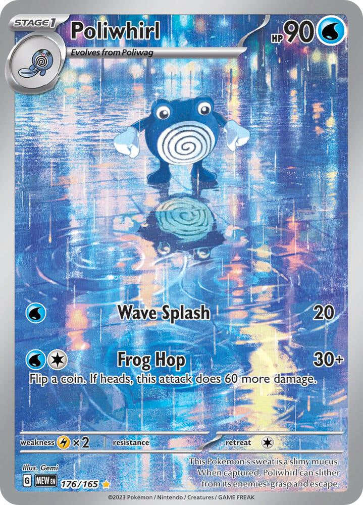 Poliwhirl 176/165 (SV: Scarlet & Violet 151)  - Holofoil | Good Games Morley