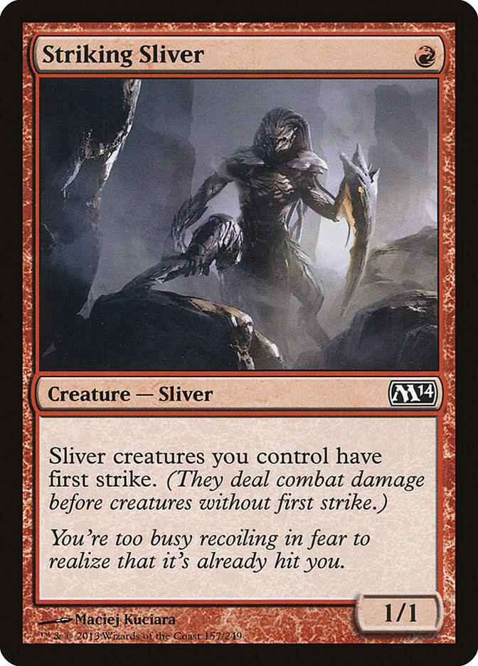 Striking Sliver 157 (Magic 2014 (M14))  | Good Games Morley