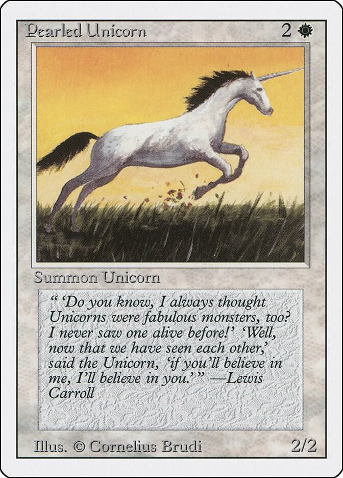 Pearled Unicorn 30/306 (Revised Edition)  | Good Games Morley
