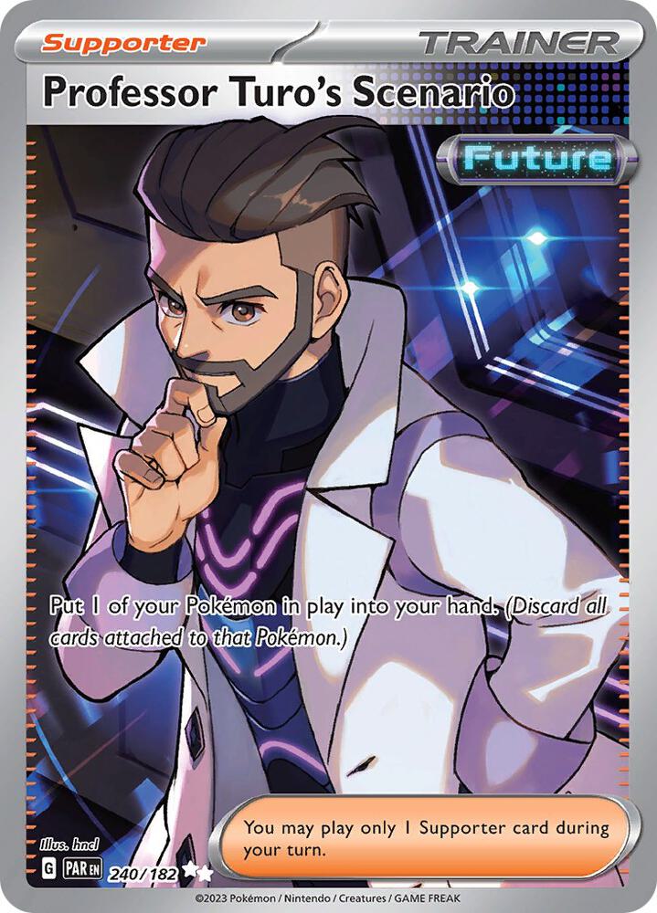 Professor Turo's Scenario 240/182 (SV04: Paradox Rift)  - Holofoil | Good Games Morley