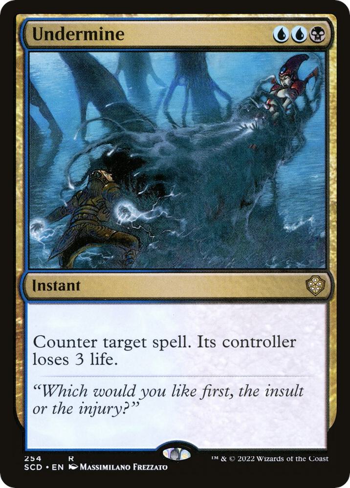 Undermine 254 (Starter Commander Decks)  | Good Games Morley
