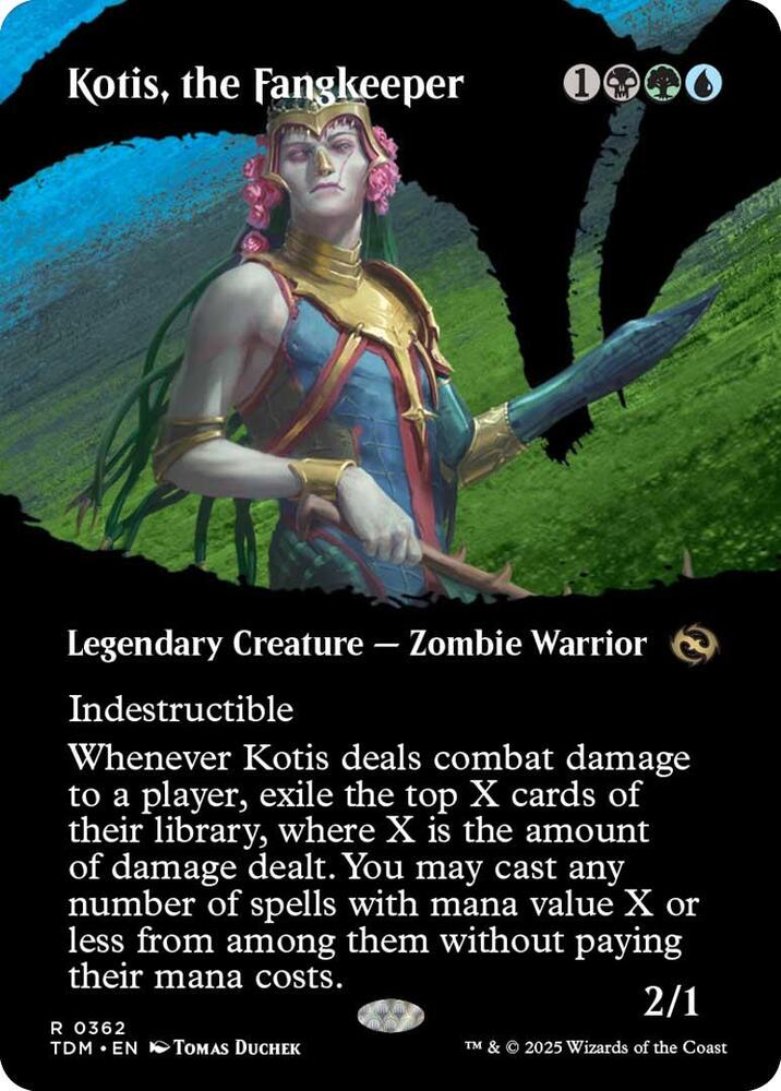 Kotis, the Fangkeeper 362 (Tarkir: Dragonstorm)  - Borderless | Good Games Morley