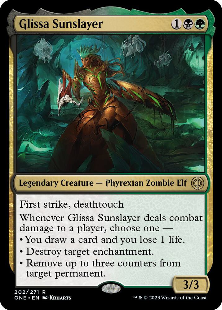 Glissa Sunslayer 202 (Phyrexia: All Will Be One)  - Foil | Good Games Morley