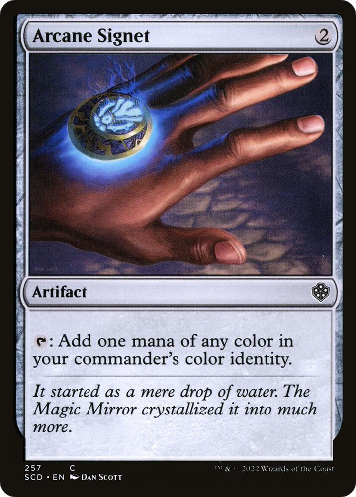 Arcane Signet 257/352 (Starter Commander Decks)  | Good Games Morley