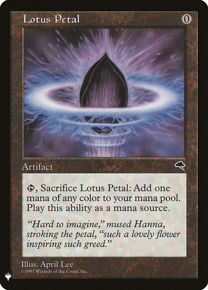 Lotus Petal TMP-294/5075 (The List Reprints)  | Good Games Morley