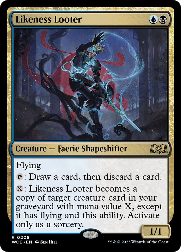 Likeness Looter 208 (Wilds of Eldraine)  | Good Games Morley
