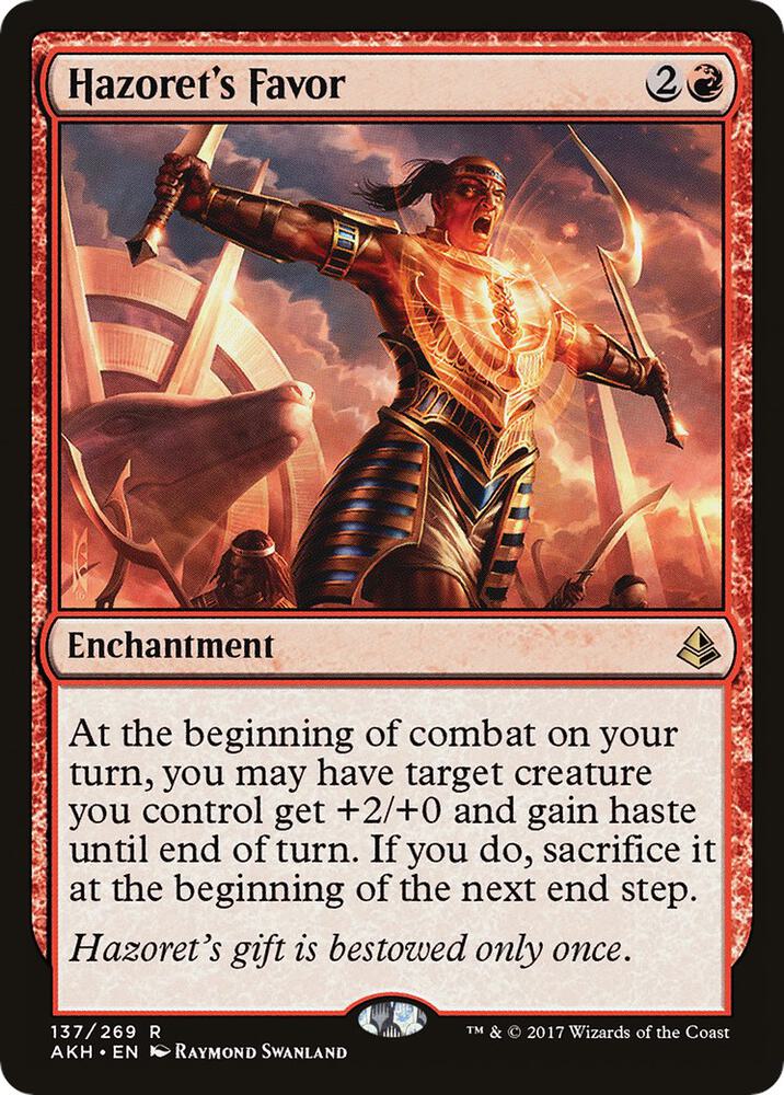 Hazoret's Favor 137/269 (Amonkhet)  | Good Games Morley