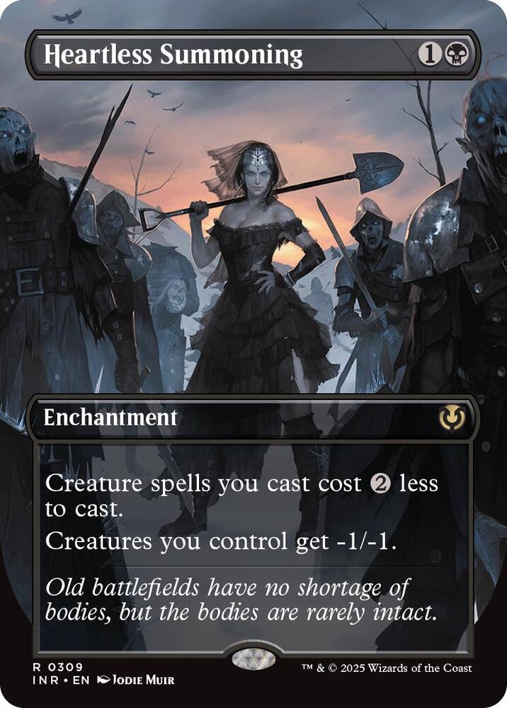 Heartless Summoning 309 (Innistrad Remastered)  - Borderless | Good Games Morley