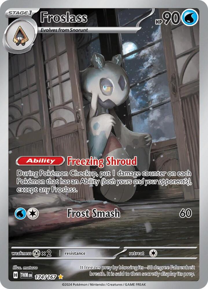 Froslass 174/167 (SV06: Twilight Masquerade)  - Holofoil | Good Games Morley
