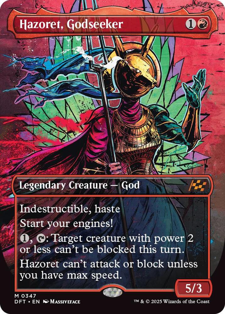 Hazoret, Godseeker 347/291 (Aetherdrift)  - Borderless | Good Games Morley