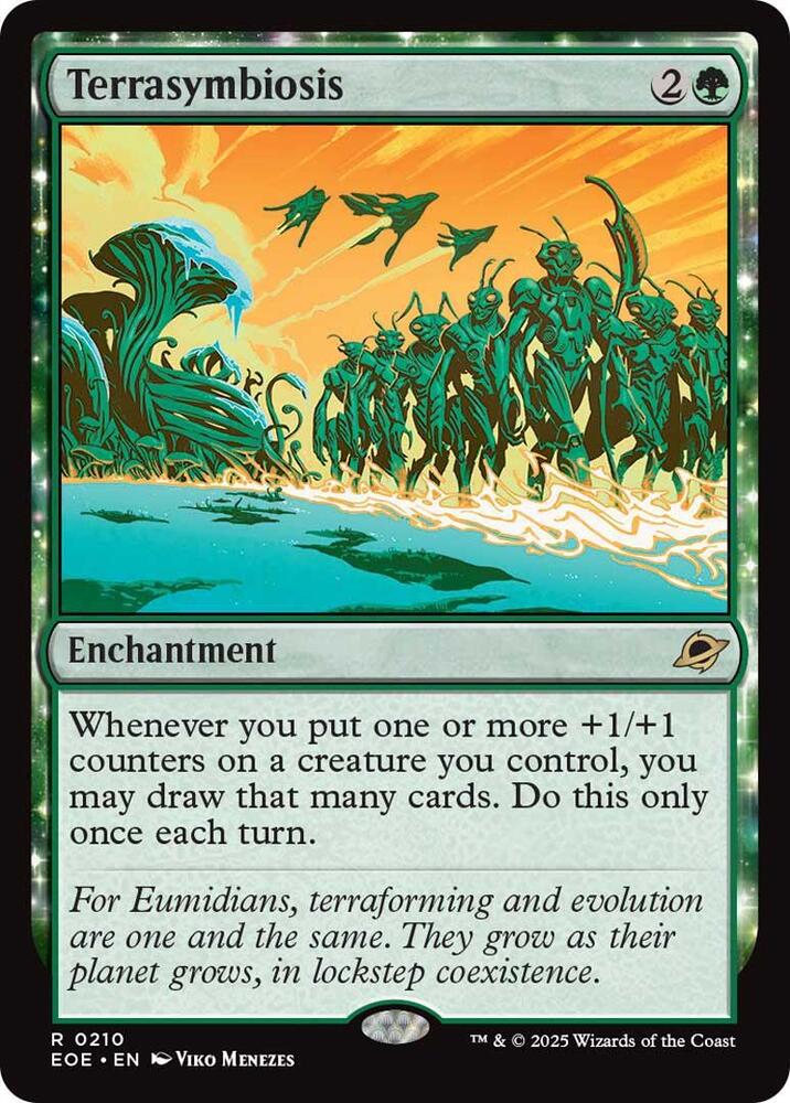 Terrasymbiosis 210 (Edge of Eternities)  - Foil | Good Games Morley