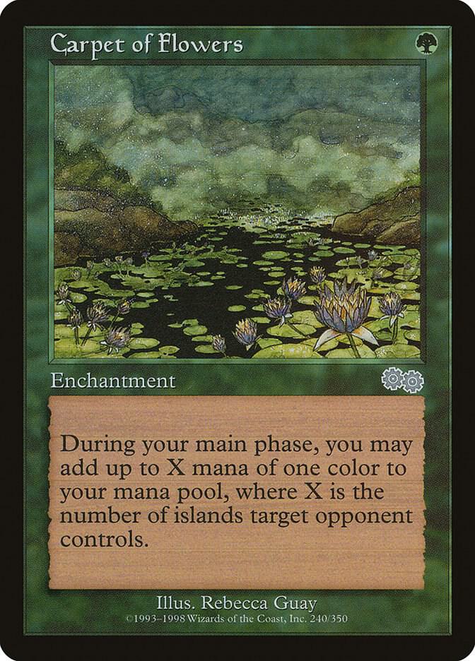 Carpet of Flowers 240 (Urza's Saga)  | Good Games Morley