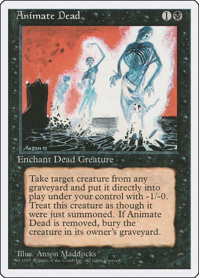 Animate Dead 118/378 (Fourth Edition)  | Good Games Morley