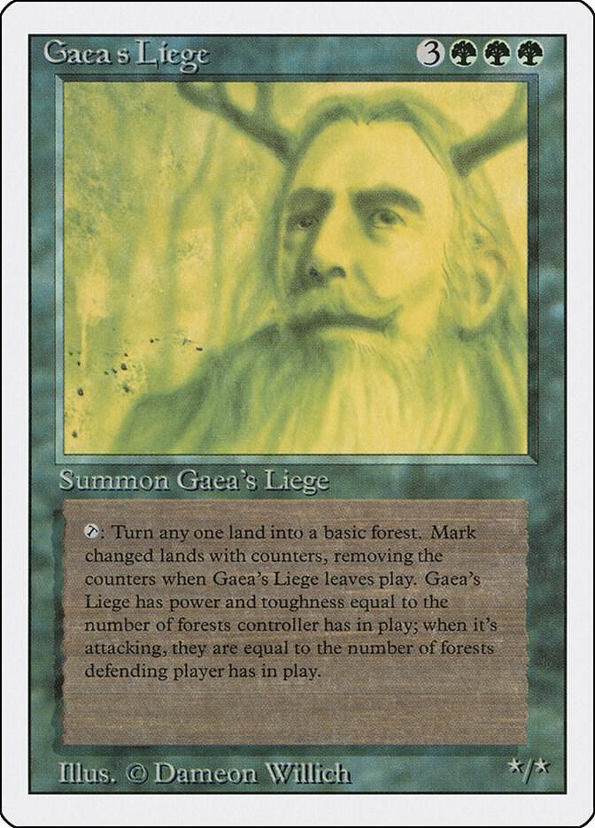 Gaea's Liege 198/306 (Revised Edition)  | Good Games Morley
