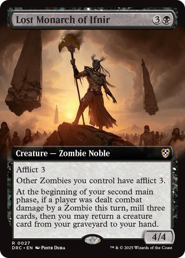 Lost Monarch of Ifnir 27/187 (Commander: Aetherdrift)  - Extended Art | Good Games Morley
