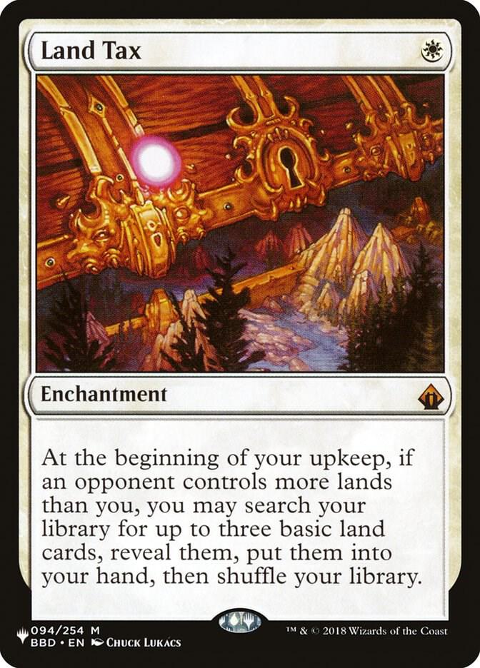 Land Tax BBD-94/5075 (The List Reprints)  | Good Games Morley
