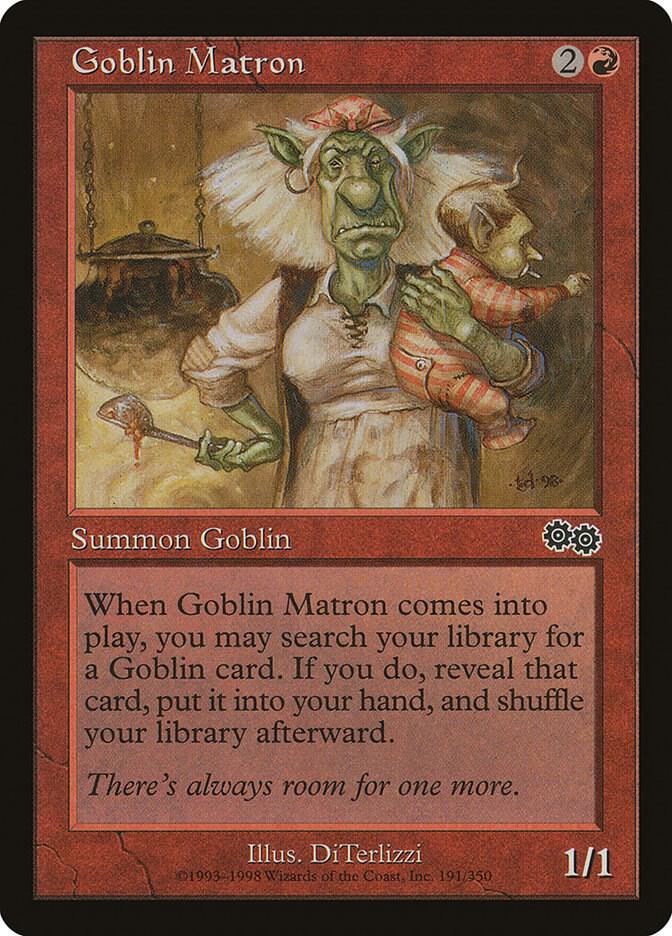 Goblin Matron 191/350 (Urza's Saga)  | Good Games Morley