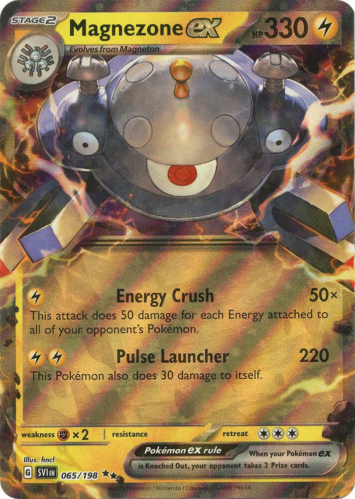 Magnezone ex 065/198 (SV01: Scarlet & Violet Base Set)  - Holofoil | Good Games Morley