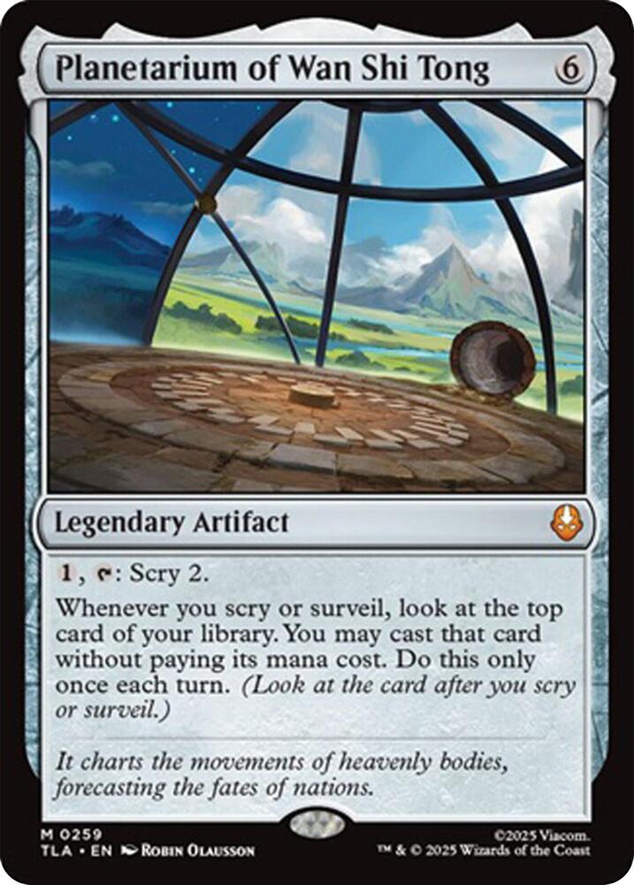 Planetarium of Wan Shi Tong 259/286 (Avatar: The Last Airbender)  | Good Games Morley