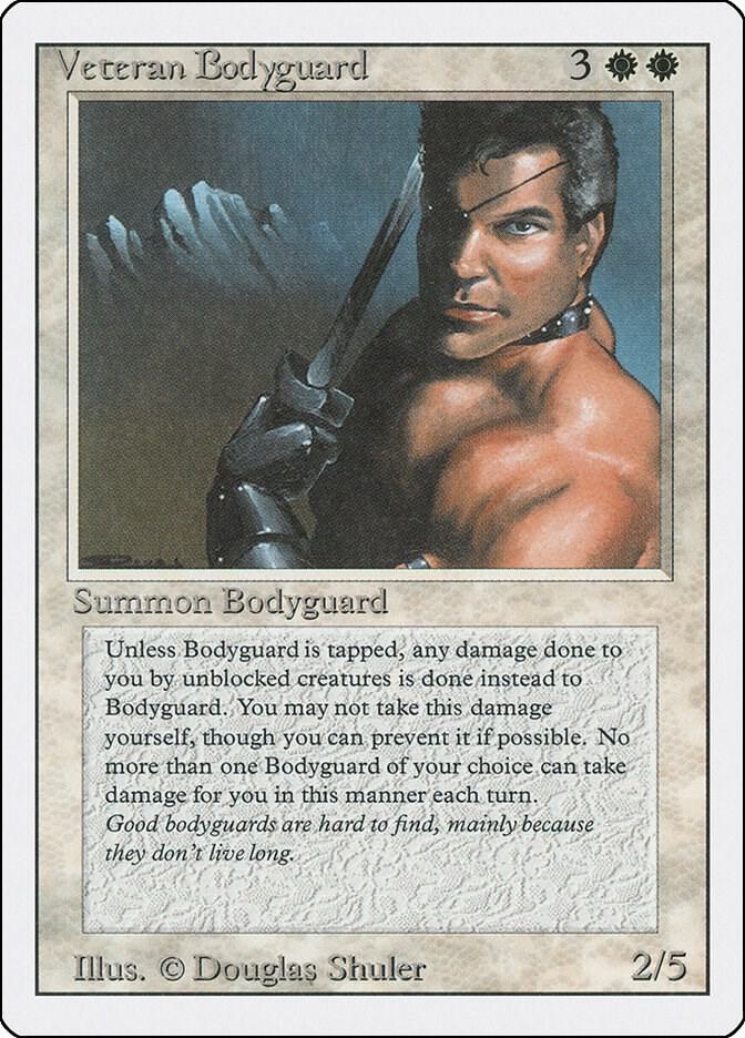 Veteran Bodyguard 42/306 (Revised Edition)  | Good Games Morley