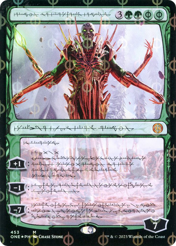 Nissa, Ascended Animist 453/271 (Phyrexia: All Will Be One)  - Compleat Foil | Good Games Morley