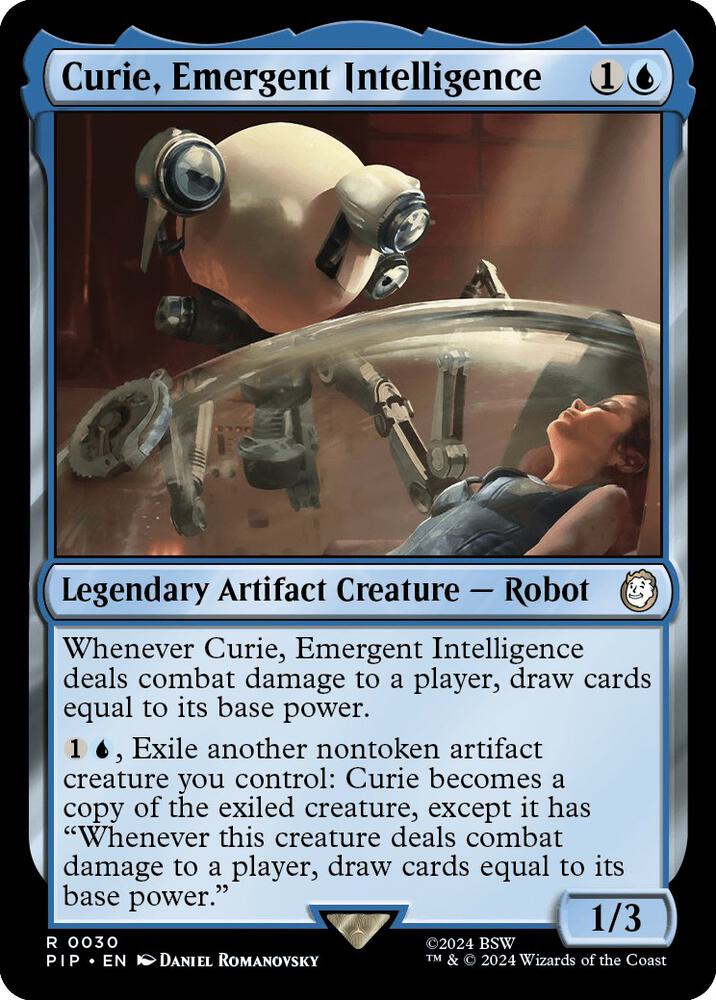 Curie, Emergent Intelligence 30/326 (Universes Beyond: Fallout)  | Good Games Morley