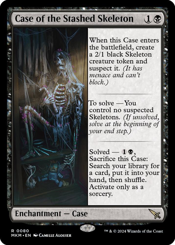 Case of the Stashed Skeleton 80/286 (Murders at Karlov Manor)  | Good Games Morley