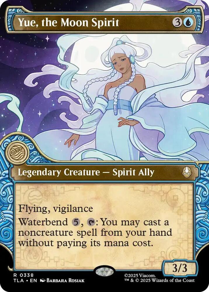 Yue, the Moon Spirit 338 (Avatar: The Last Airbender)  - Showcase Foil | Good Games Morley