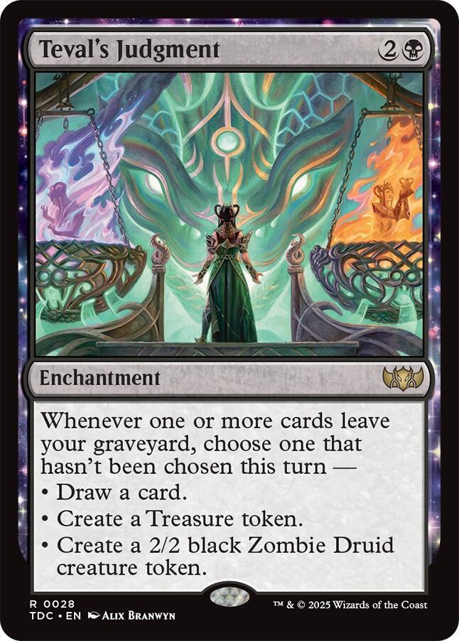 Tevals Judgment 28 (Commander: Tarkir: Dragonstorm)  | Good Games Morley
