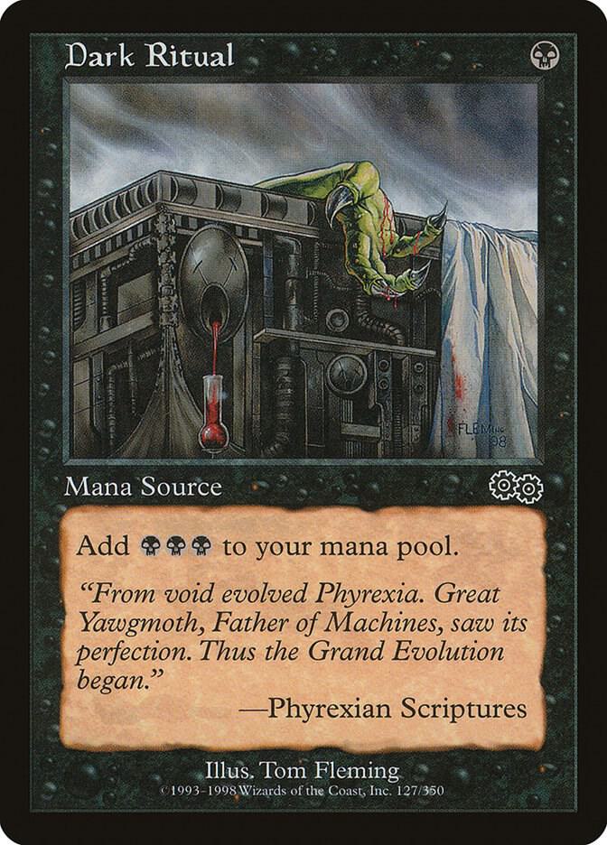 Dark Ritual 127/350 (Urza's Saga)  | Good Games Morley