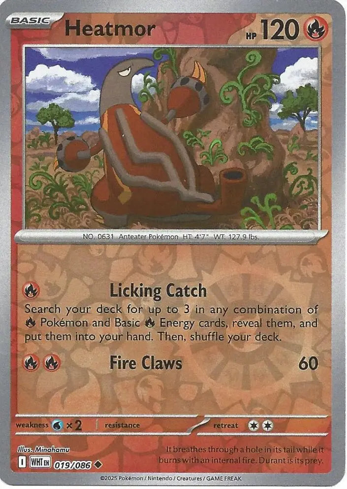 Heatmor 019/086 (SV: White Flare)  - Reverse Holofoil | Good Games Morley