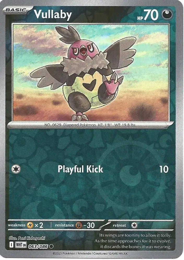 Vullaby 063/086 (SV: White Flare)  - Reverse Holofoil | Good Games Morley