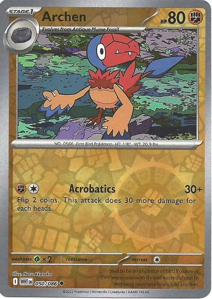 Archen 050/086 (SV: White Flare)  - Reverse Holofoil | Good Games Morley
