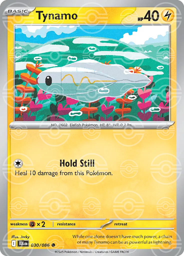 Tynamo 030/086 (SV: Black Bolt)  - Poke Ball Holofoil | Good Games Morley