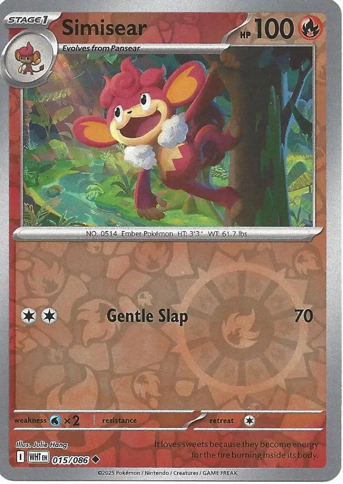 Simisear 015/086 (SV: White Flare)  - Reverse Holofoil | Good Games Morley