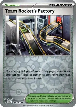Team Rocket's Factory 173/182 (SV10: Destined Rivals)  - Reverse Holofoil | Good Games Morley