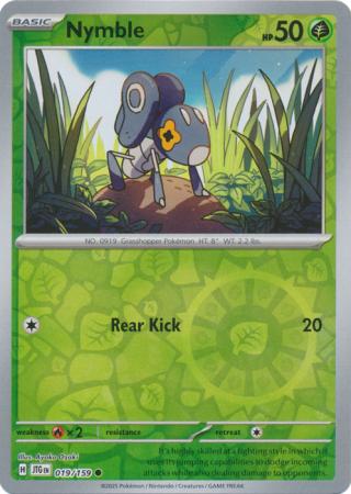 Nymble 019/159 (SV09: Journey Together)  - Reverse Holofoil | Good Games Morley