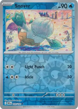 Snover 059/182 (SV10: Destined Rivals)  - Reverse Holofoil | Good Games Morley