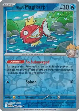 Misty's Magikarp 048/182 (SV10: Destined Rivals)  - Reverse Holofoil | Good Games Morley
