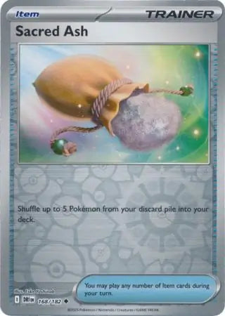 Sacred Ash 168/182 (SV10: Destined Rivals)  - Reverse Holofoil | Good Games Morley