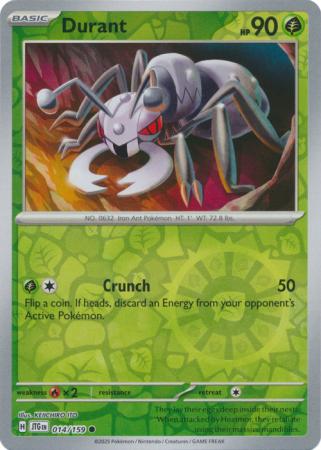 Durant 014/159 (SV09: Journey Together)  - Reverse Holofoil | Good Games Morley
