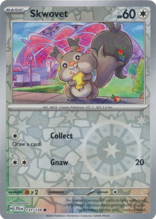 Skwovet 131/159 (SV09: Journey Together)  - Reverse Holofoil | Good Games Morley