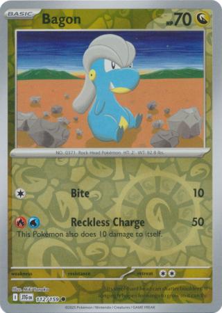 Bagon 112/159 (SV09: Journey Together)  - Reverse Holofoil | Good Games Morley