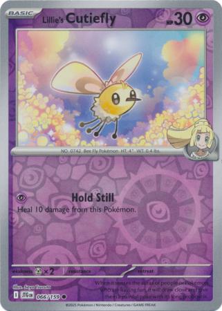 Lillie's Cutiefly 066/159 (SV09: Journey Together)  - Reverse Holofoil | Good Games Morley