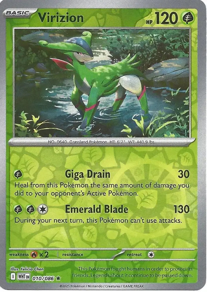 Virizion 010/086 (SV: White Flare)  - Reverse Holofoil | Good Games Morley