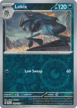 Lokix 100/159 (SV09: Journey Together)  - Reverse Holofoil | Good Games Morley