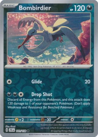 Bombirdier 101/159 (SV09: Journey Together)  - Reverse Holofoil | Good Games Morley