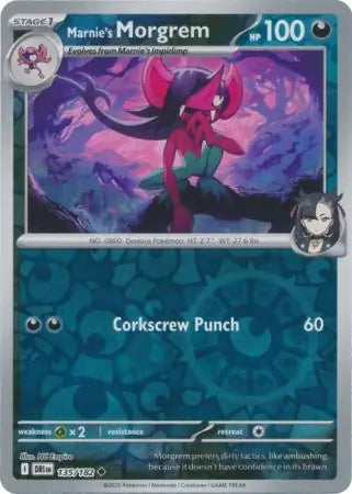 Marnie's Morgrem 135/182 (SV10: Destined Rivals)  - Reverse Holofoil | Good Games Morley