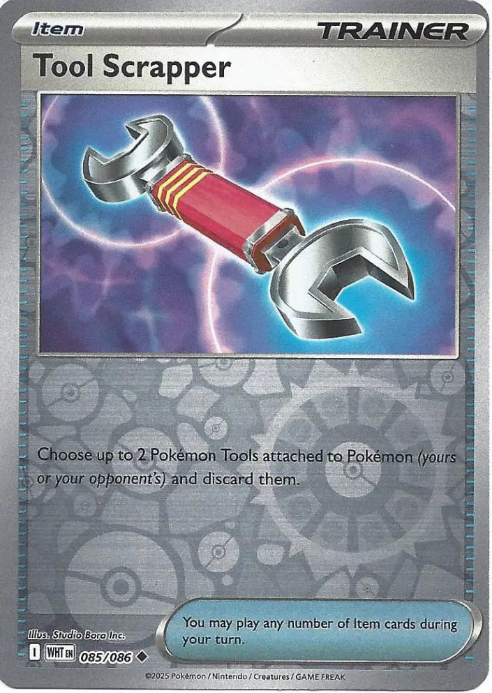 Tool Scrapper 085/086 (SV: White Flare)  - Reverse Holofoil | Good Games Morley
